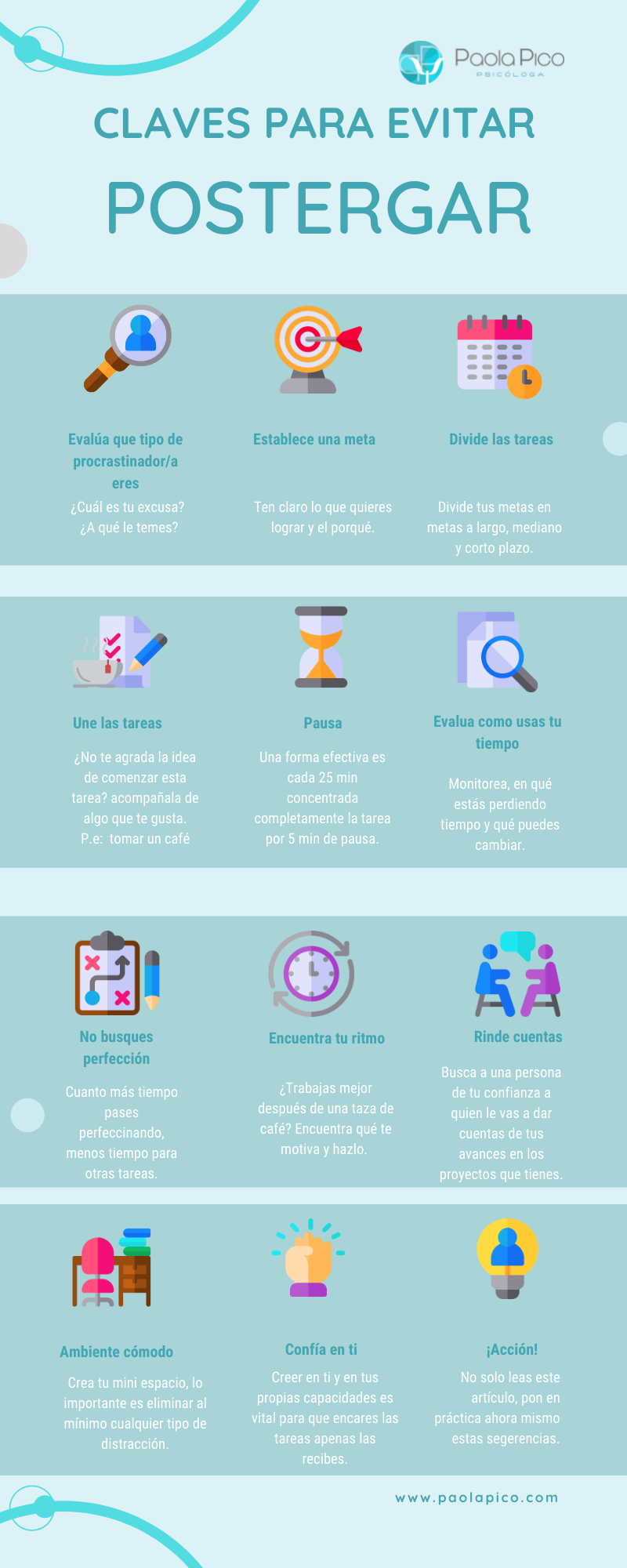 claves para no procrastinar