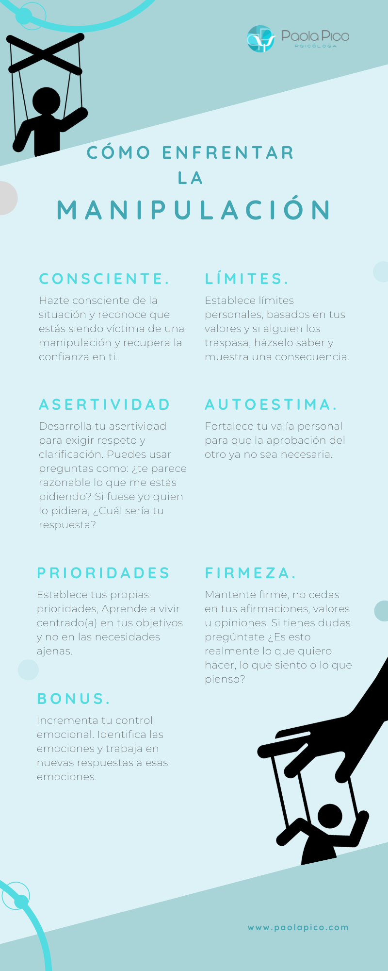Manipuladores, como reconocerlos