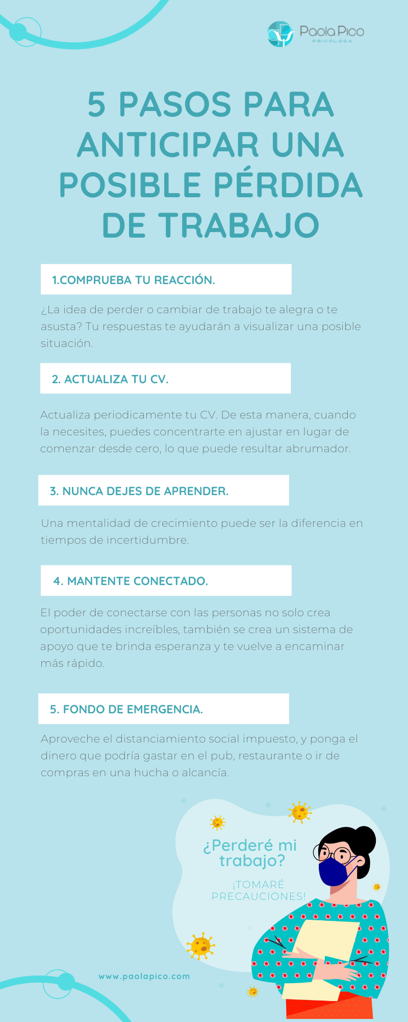 10 formas para superar la perdida de trabajo
